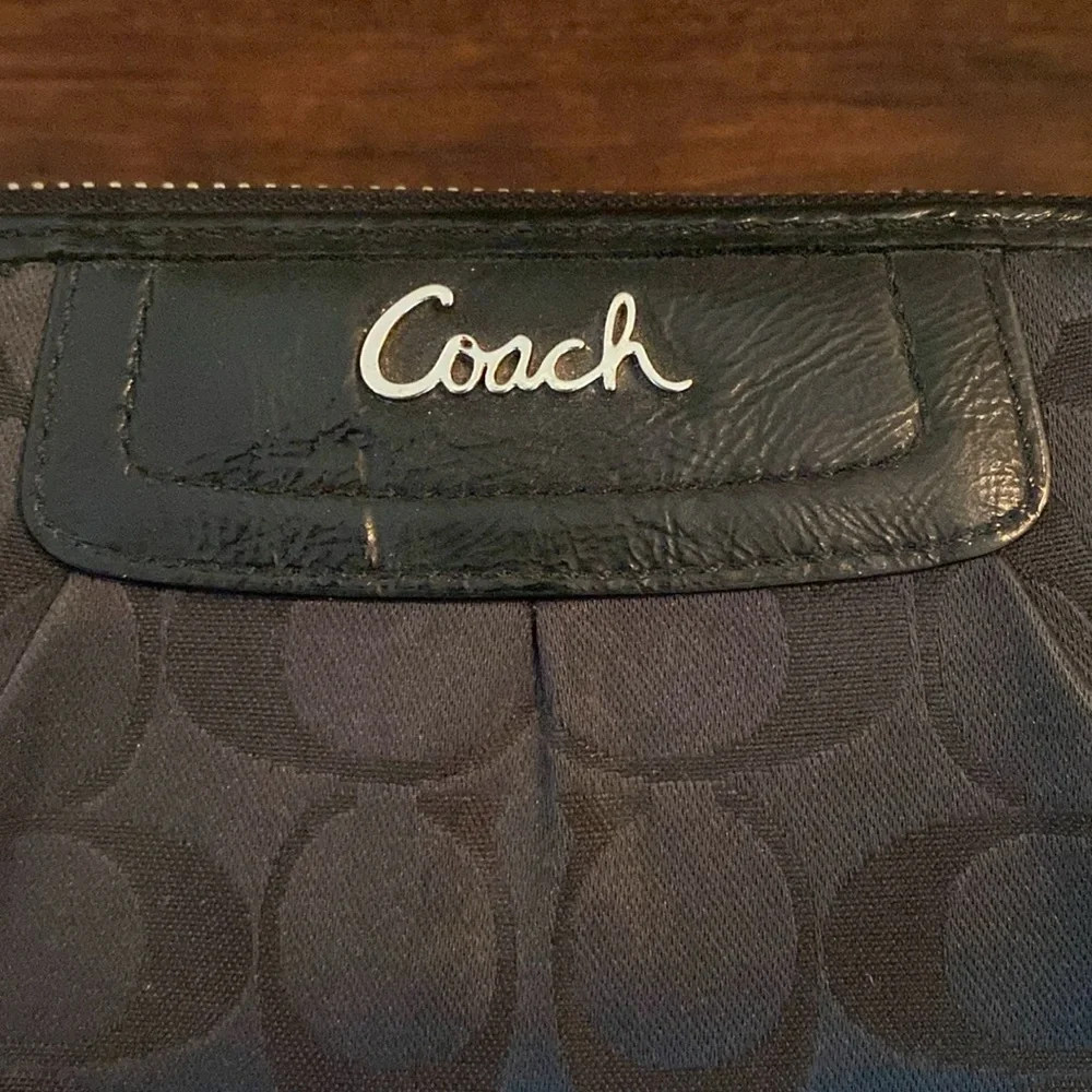 Coach Zip Around Wallet